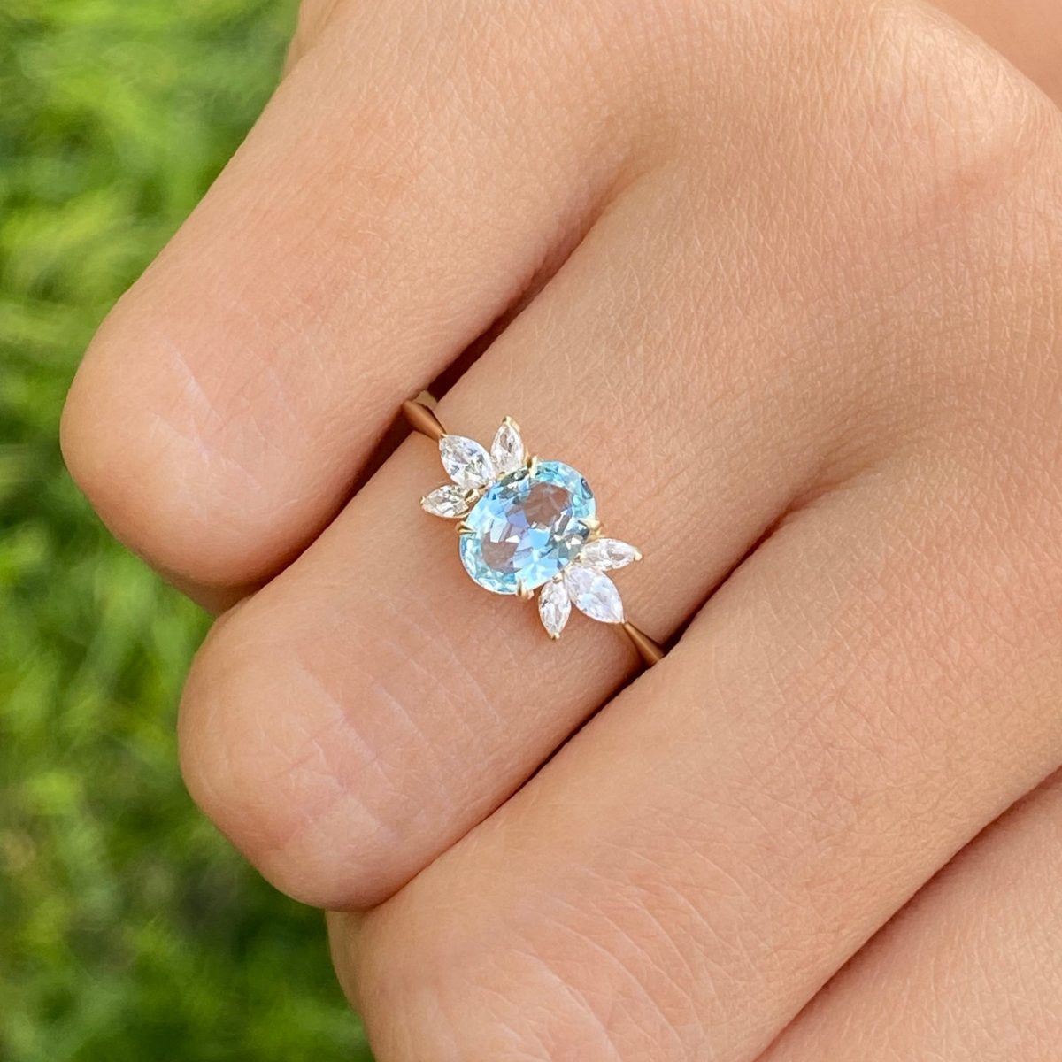 Marvelous March Birthstone Rings That Feature Aquamarine