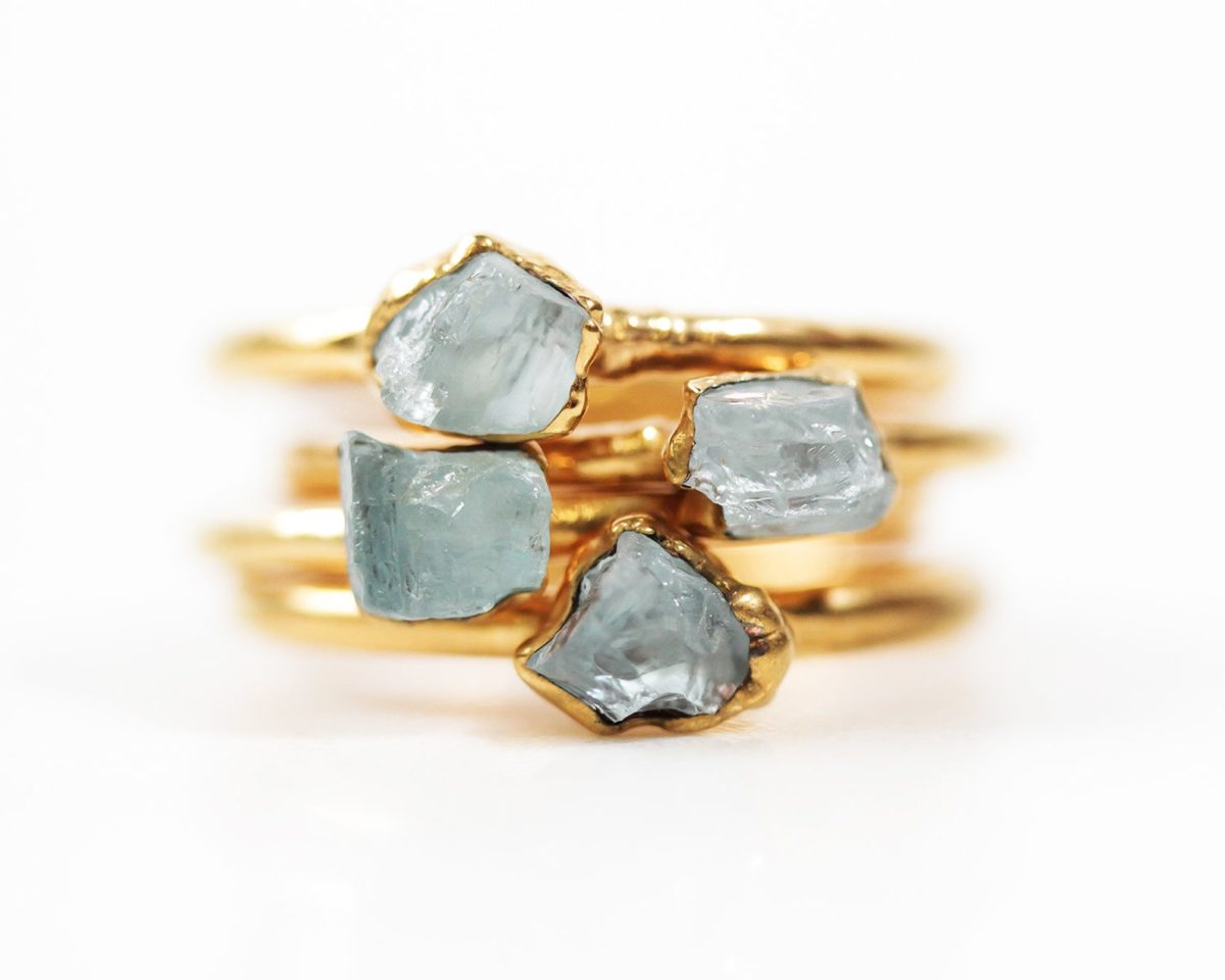 Marvelous March Birthstone Rings That Feature Aquamarine