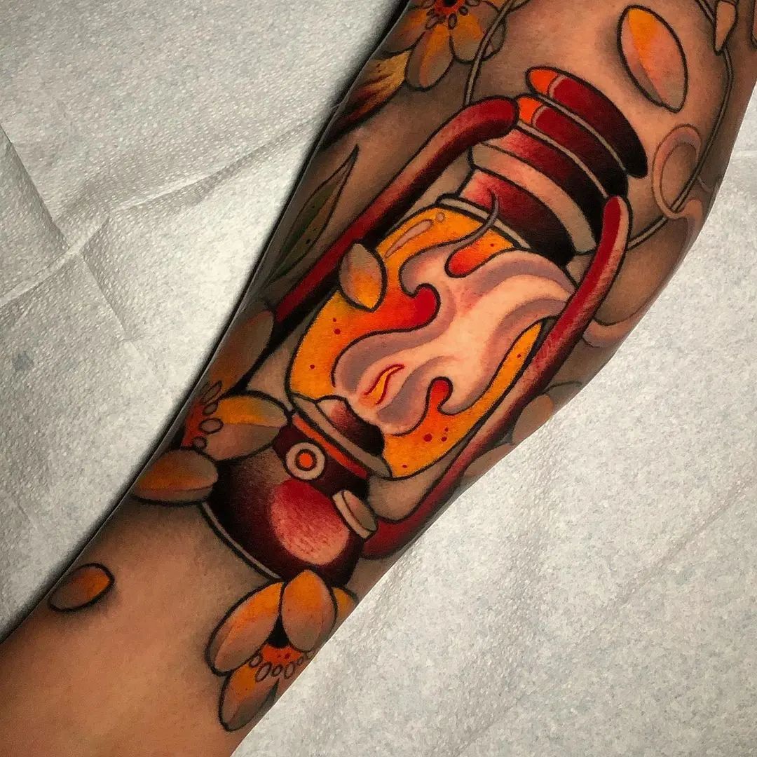 neo-traditional tattoo style