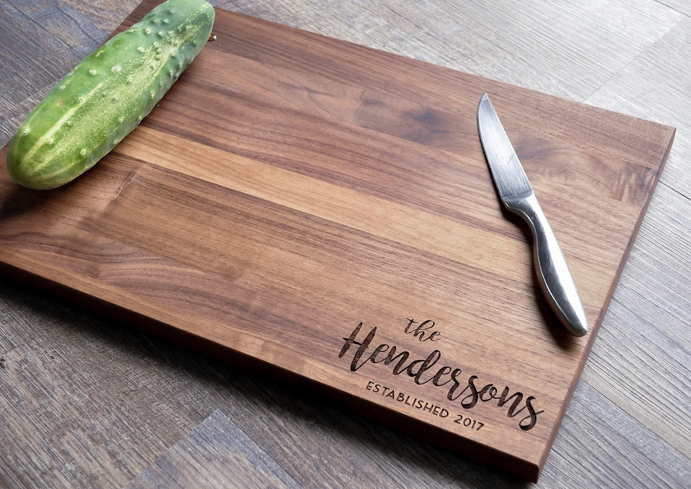 Personalized Cutting Boards That Are a Cut Above the Rest