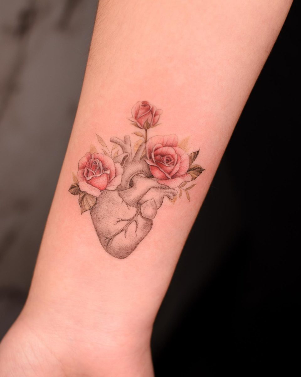 30 enchanting rose tattoos