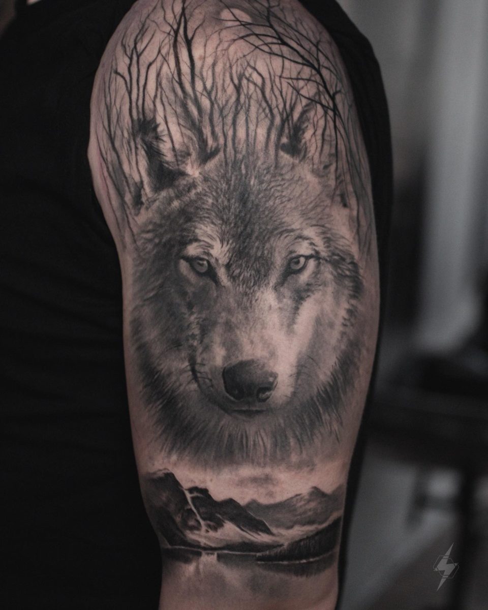 30 Fierce Wolf Tattoo Ideas