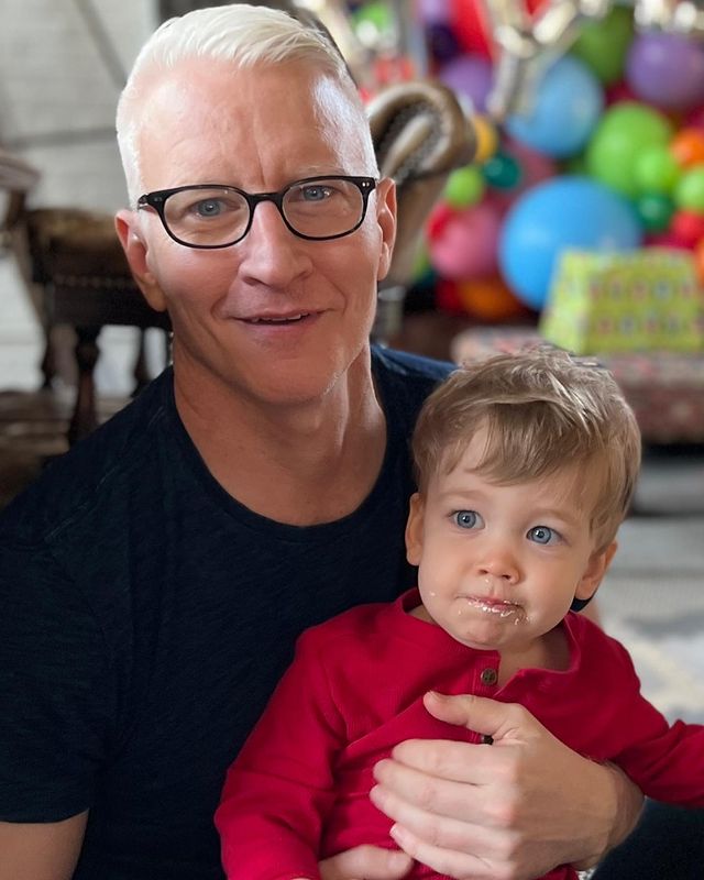 Anderson Cooper Debuts Family Photo To Celebrate 2-Year-Old's Wyatt's Birthday