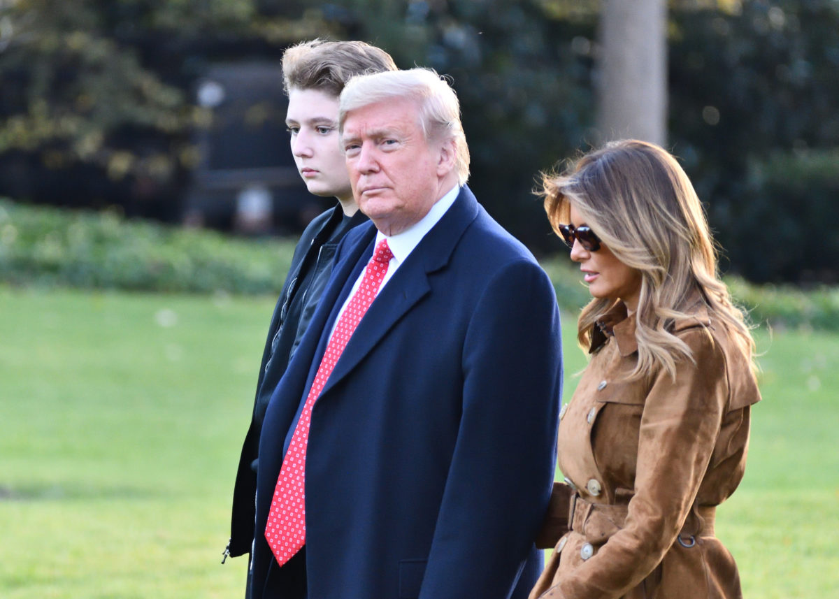 Eagle-Eyed Fans Figured Out What Barron Trump's First Lesson at New School Was