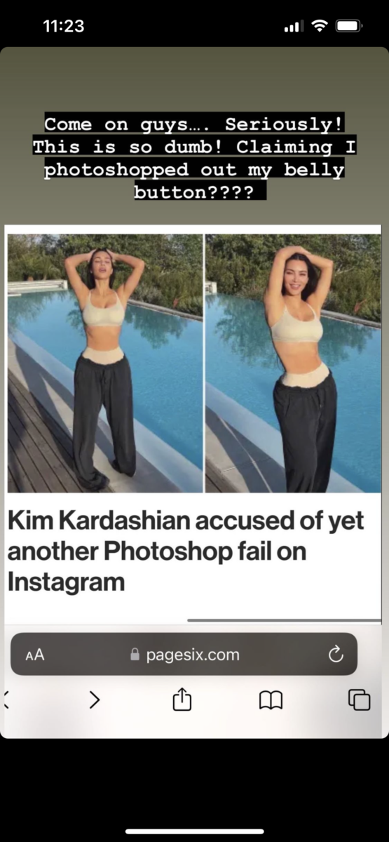 kim kardashian just shared the truth when it comes to those infamous photoshopped pictures of the kardashian kids | kim kardashian is finally responding to the many photoshop claims she receives on a weekly basis.
