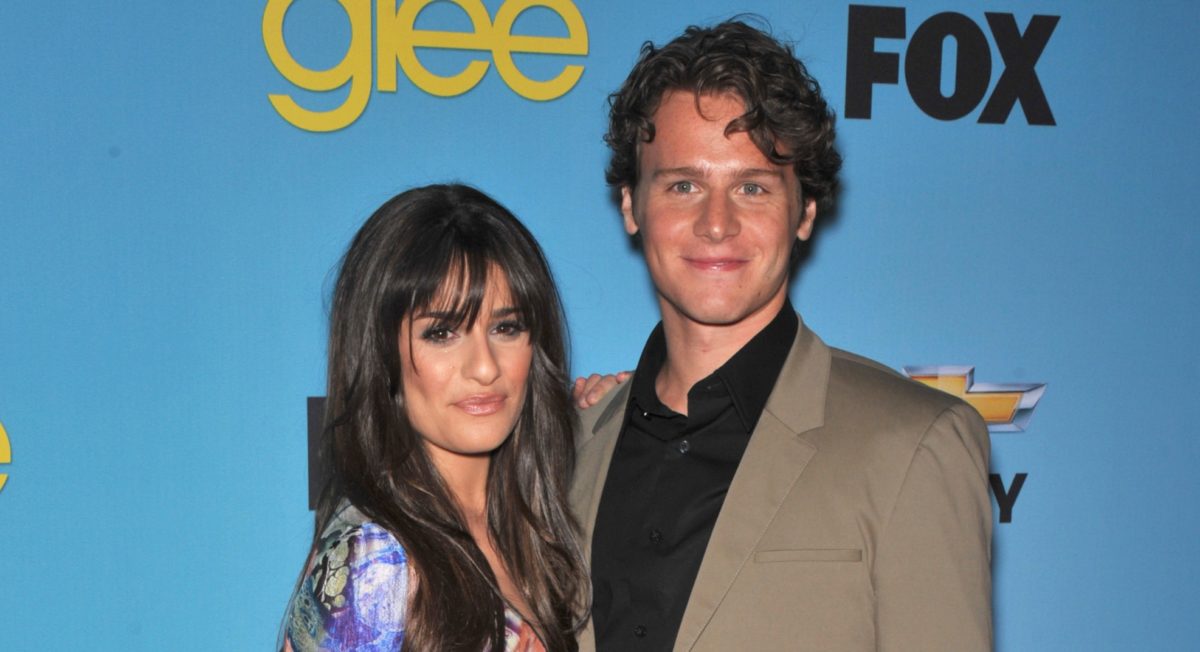 lea michele urges that she will be the one to carry jonathan groff's baby if he decides to become a father