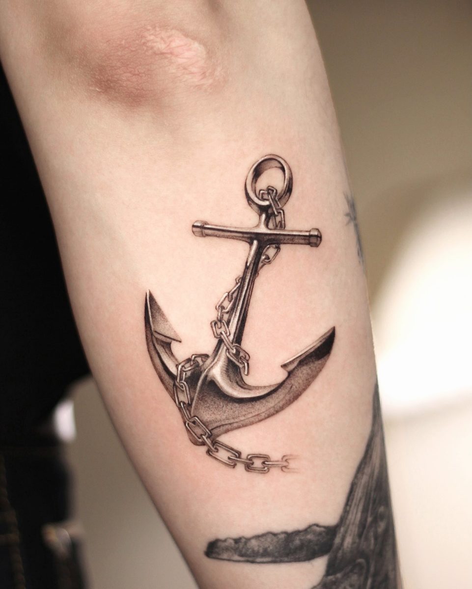 Share 137+ anchor tattoo designs super hot