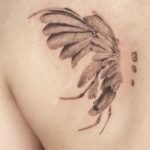 Touching Angel Wings Tattoo Ideas That Soar