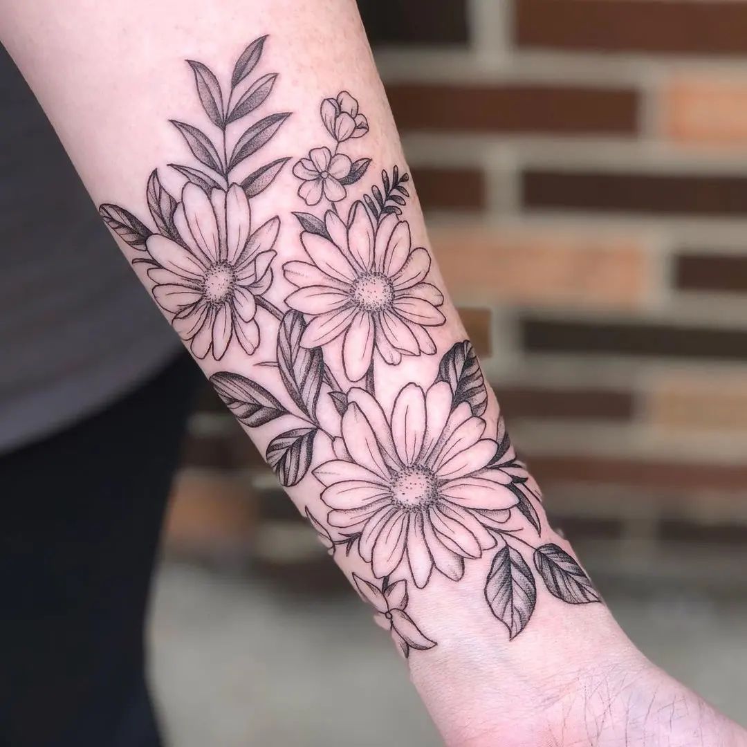 April Birth Flower Tattoo Ideas