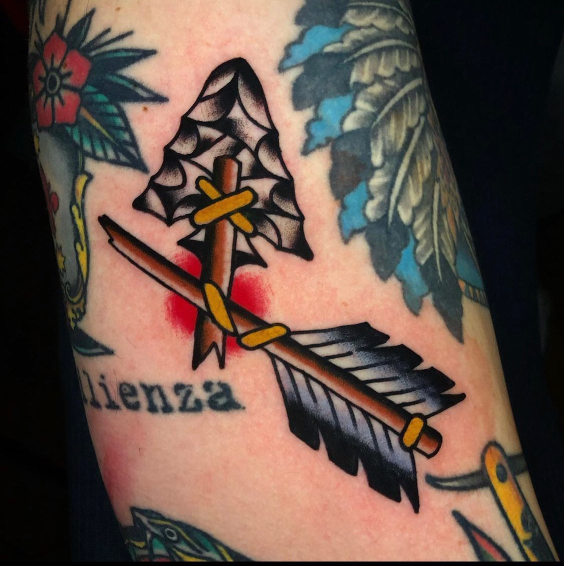 Tattoo of Arrows, Weapons
