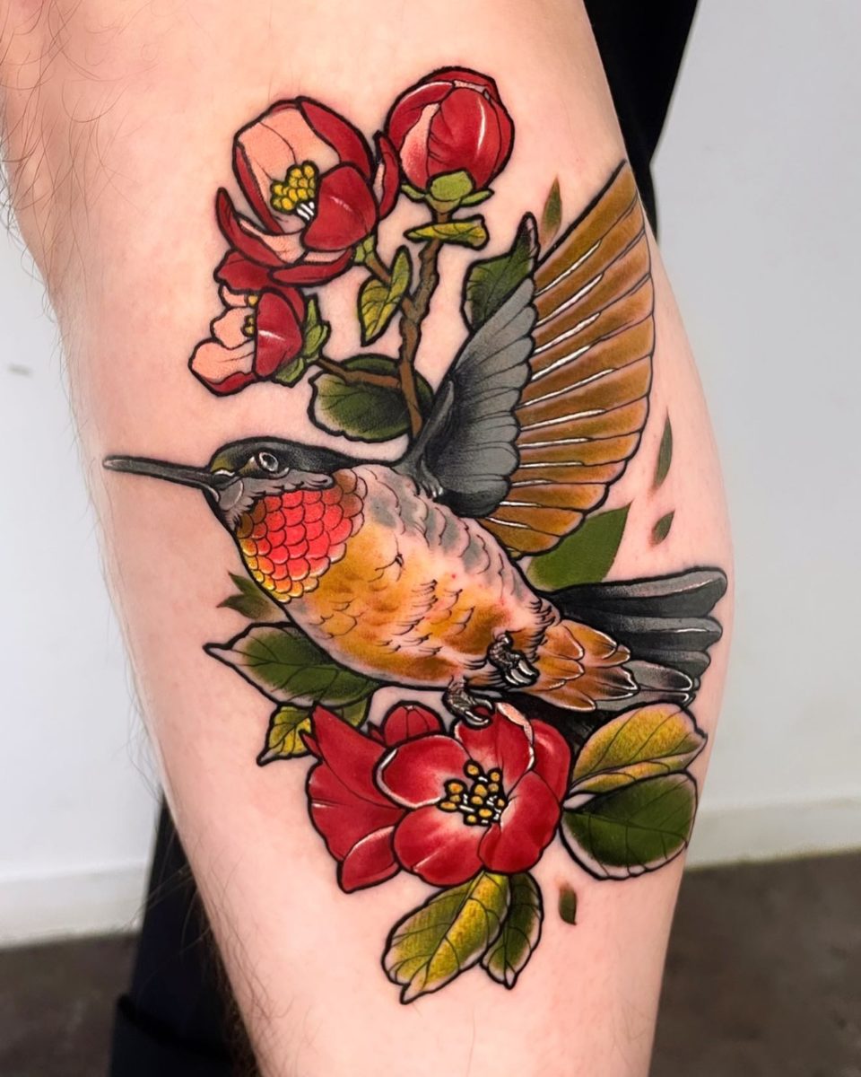 27 Hummingbird Tattoo Ideas