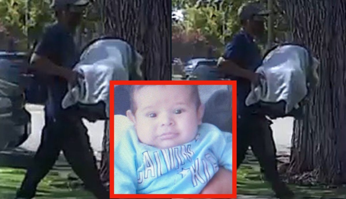 Baby Kidnapping Caught on Camera While Unsuspecting Grandma Did This Everyday Task