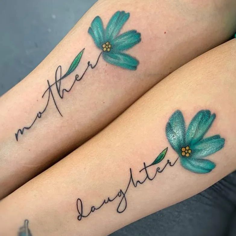 mom and daughter tattoos