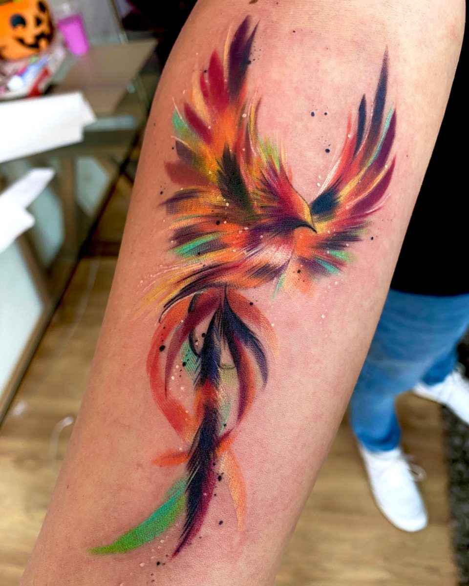 27 Phoenix Tattoo Ideas