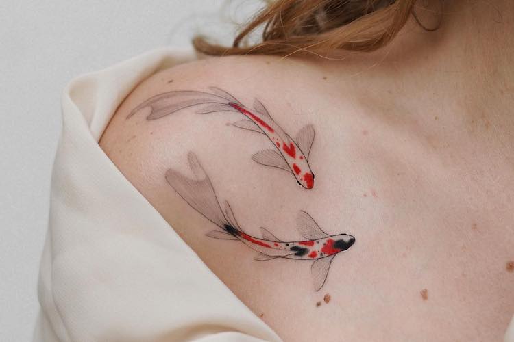 Pisces Tattoos  Inked World  Tattoo Magic