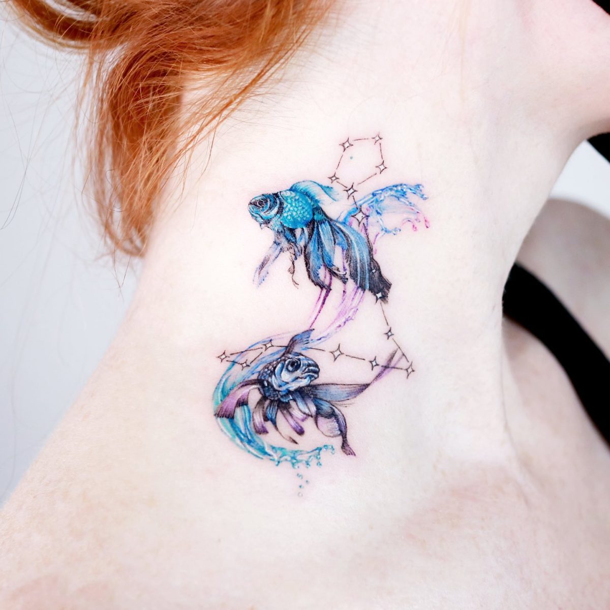 36 Pisces Tattoos To Flood You With Delight  Body Artifact