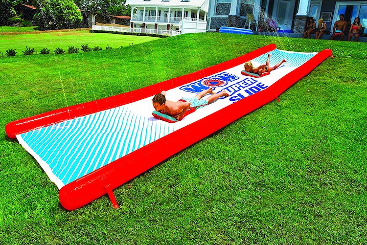 the slickest slip and slides your kids will love all summer long | discover the best slip and slides that help kids cool off on hot days.