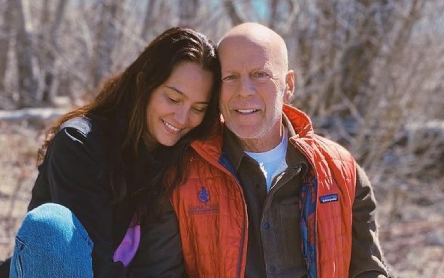 Bruce Willis Appears In Rare Photo Of Blended Family Together As One