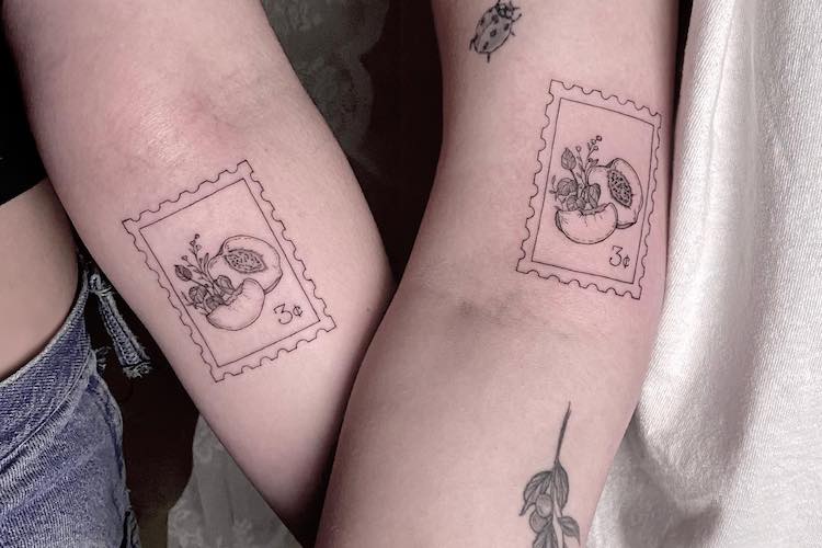 Simple Sister Tattoos - Best Sister Tattoos: Cute Matching Sister Tattoo  Ideas, Meanin… | Cute sister tattoos, Matching best friend tattoos,  Matching sister tattoos