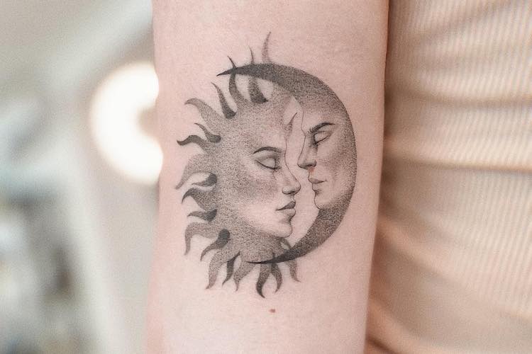 25 sun tattoos that radiate warmth and brightness