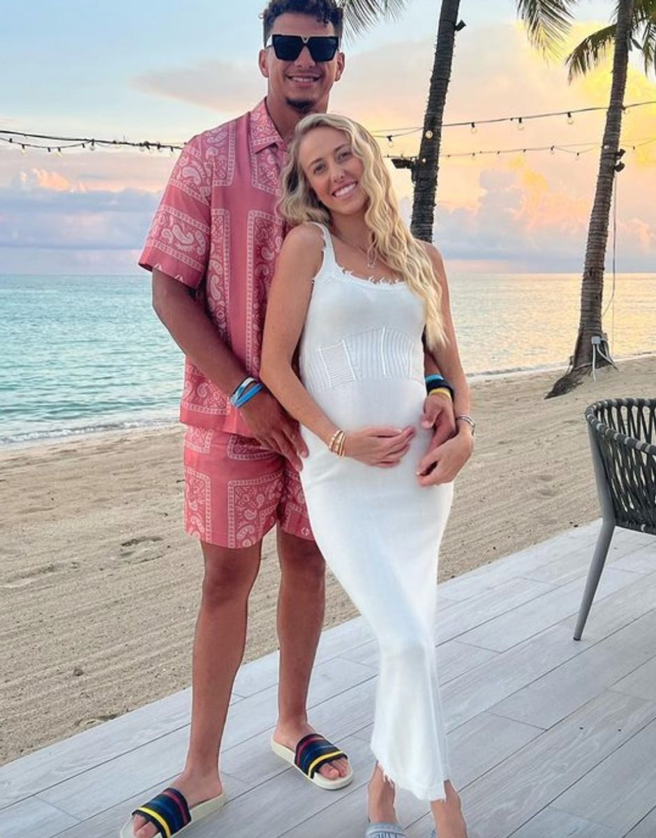 chiefs qb patrick mahomes and brittany mahomes open up about baby number two in a big way | with it be girl number two, or will patrick and brittany mahomes even up the score with their first son?