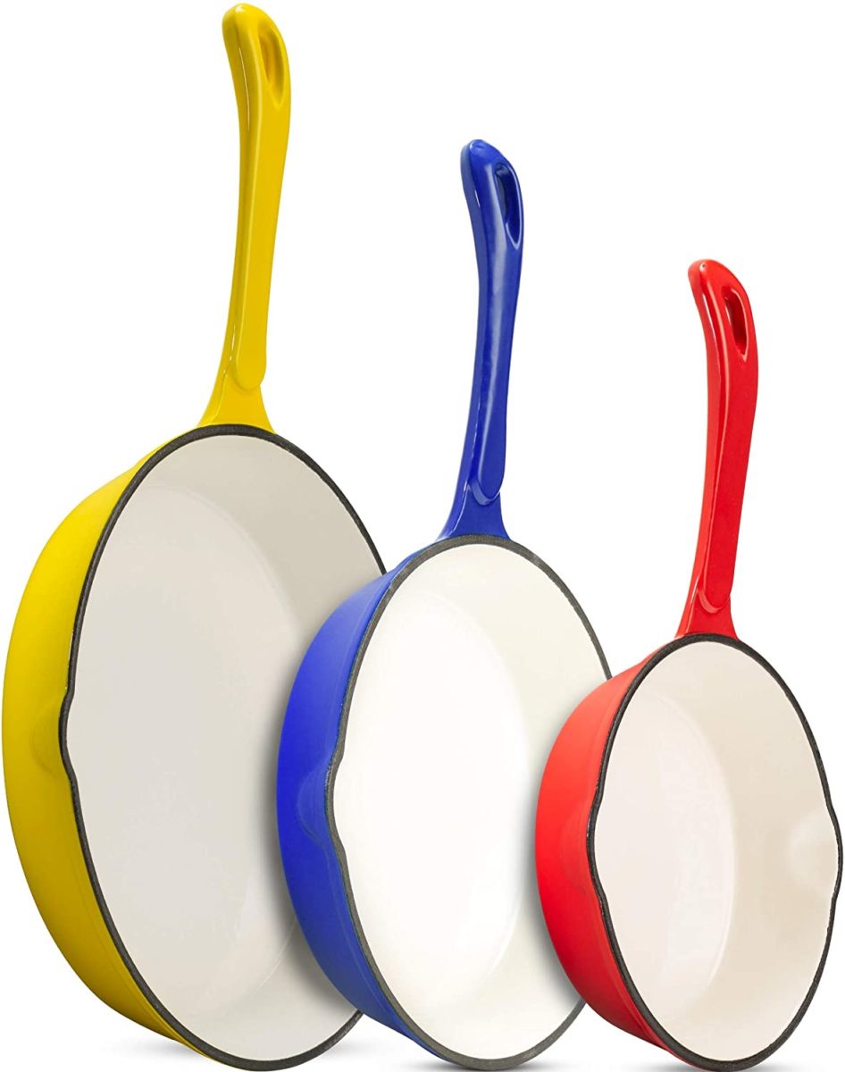 the best enameled cast iron skillets