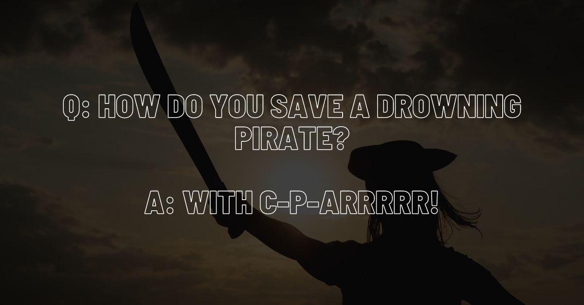 Argh! 50 of the Funniest Pirate Jokes for Kids | If your little matey is one with the sea, then you’ll be sure to earn a giggle or too out of them with these hilarious pirate jokes for kids.