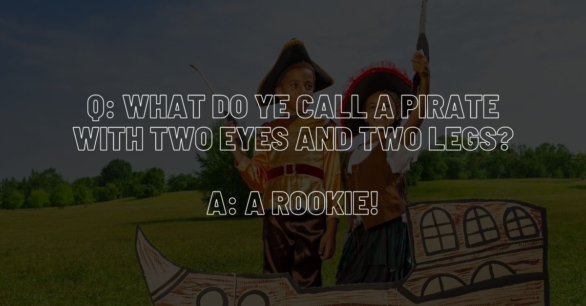 Argh! 50 of the Funniest Pirate Jokes for Kids | If your little matey is one with the sea, then you’ll be sure to earn a giggle or too out of them with these hilarious pirate jokes for kids.