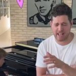 Michael Bublé Gets Choked Up When 8-Year-Old Son Plays Piano