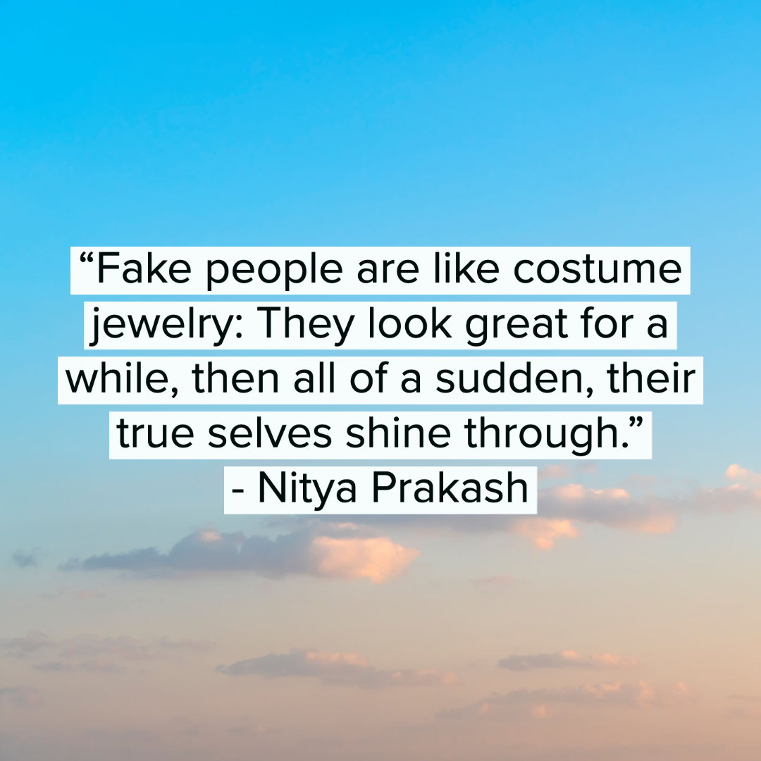 35 Fake People Quotes 