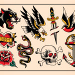 25 American Traditional Tattoo Designs, Ideas, and Styles