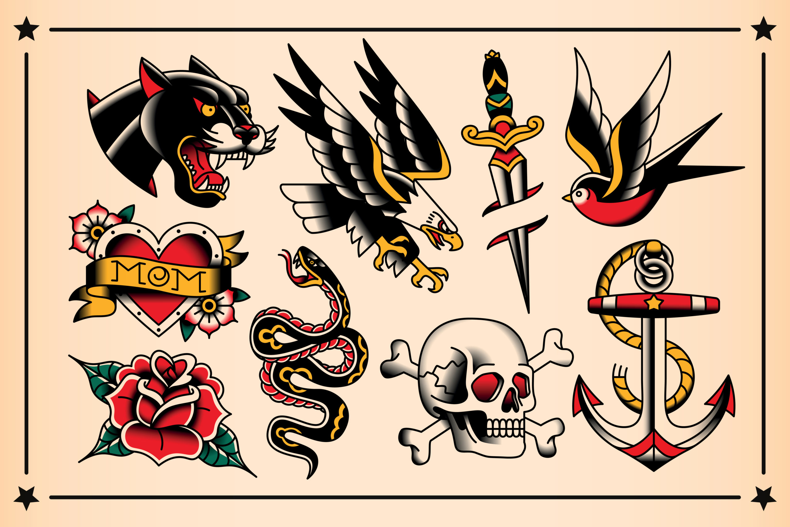 25 American Traditional Tattoo Designs, Ideas, And Styles