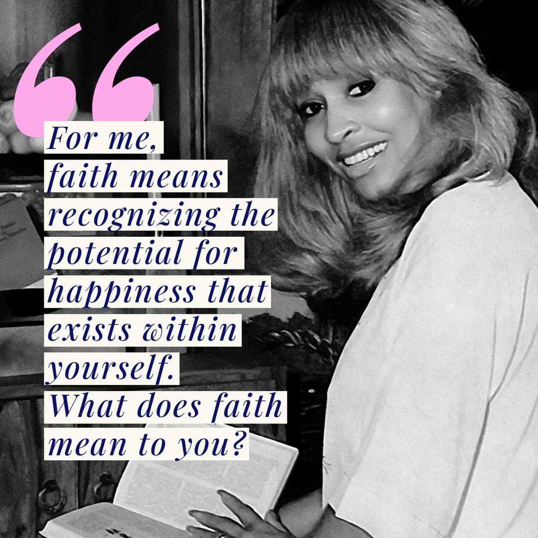 Inspiring Tina Turner Quotes