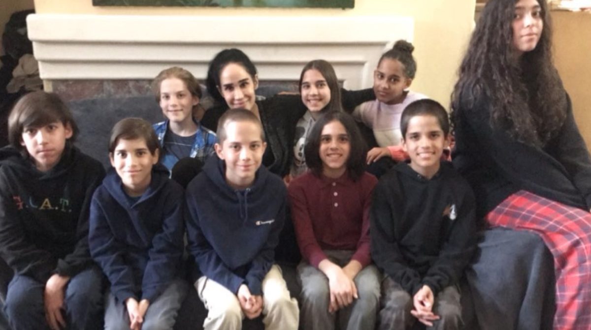 The Octomom Posts Back-to-School Photo of Her Octuplets | Nadya Suleman, or as you might know her as "Octomom," is sending off her octuplets to school --- and she couldn't be prouder.