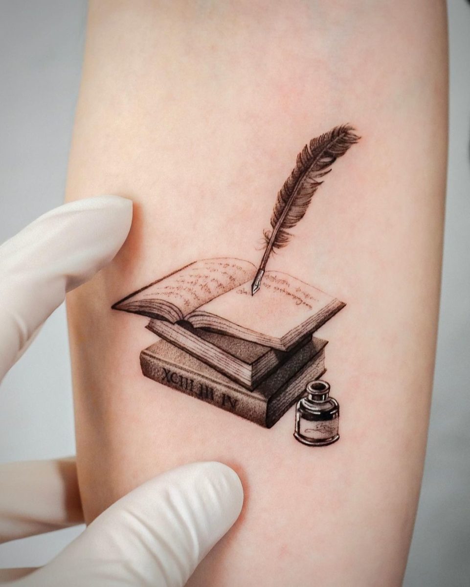 30 Best Book Tattoo Ideas