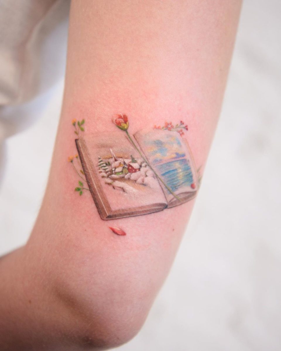 book tattoos