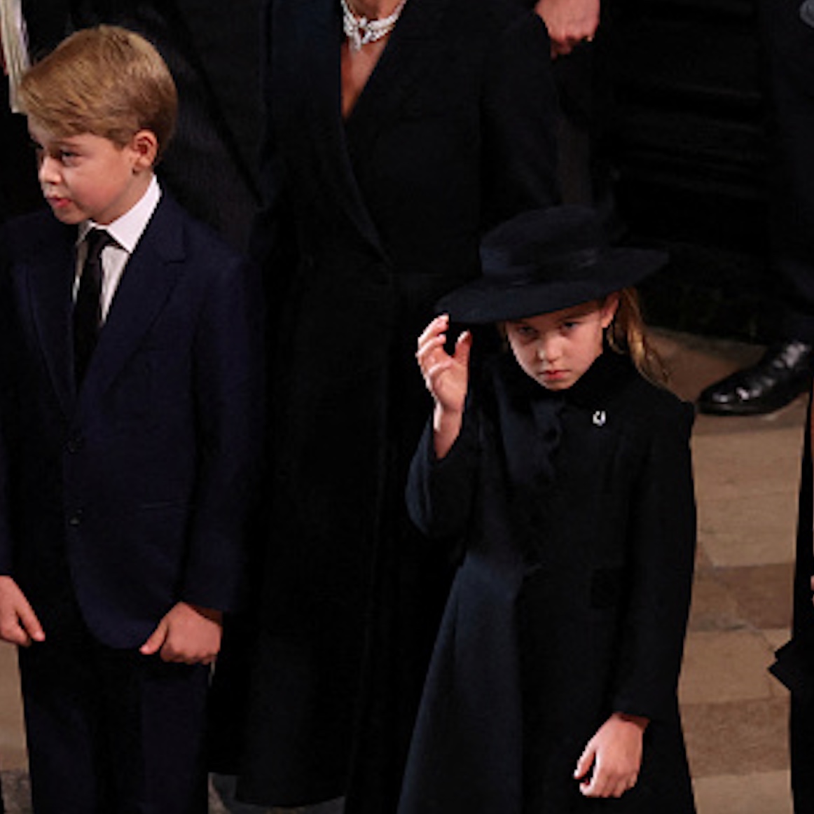 Prince George and Princess Charlotte Make Surprise Appearance at Queen Elizabeth's Funeral and People Took Notice of the Gesture Charlotte Made | For those who watched the funeral in real time, you saw two of the Queen’s great-grandchildren present, Prince William and Princess Kate’s two oldest children, Prince George and Princess Charlotte.