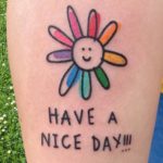30 Happiness Tattoos That Gently Remind Us to Soak Up the Good Times