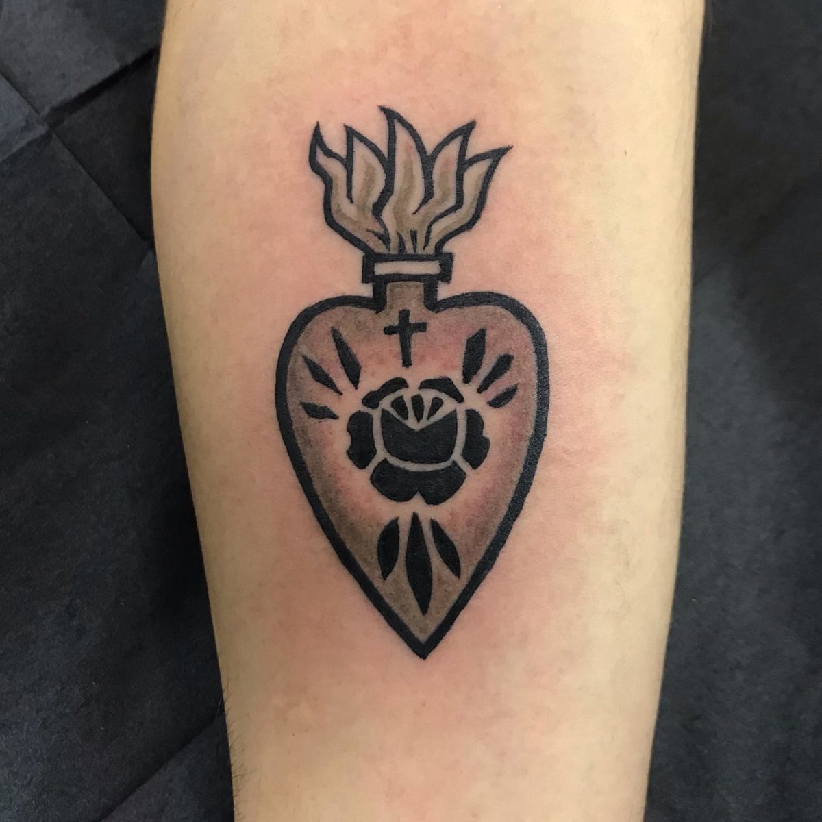 Sacred Heart Tattoos