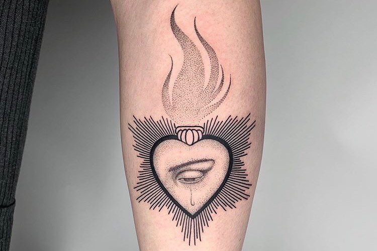 Designs by rachelxx4 - heart shape tattoo with letters