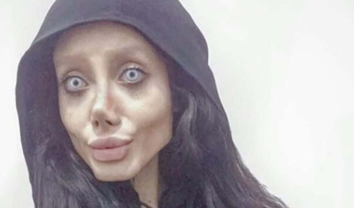 This Woman Was Known as Being an Angelina Jolie Look-A-Like... Now We Know the Real Story | The woman in the photo you see above is known to the internet as Sahar Tabar. In December 2020, at 19 years old, she was arrested.