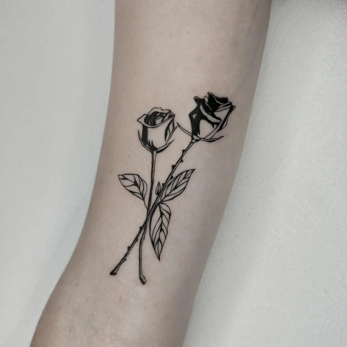 black rose tattoos