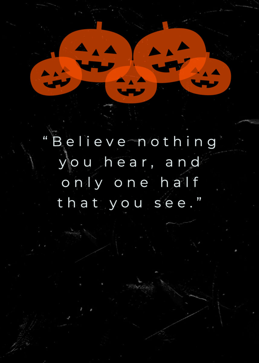 31 halloween quotes that aren't too spooky | revel in all of the wonderfulness that is halloween with these charming quotes.