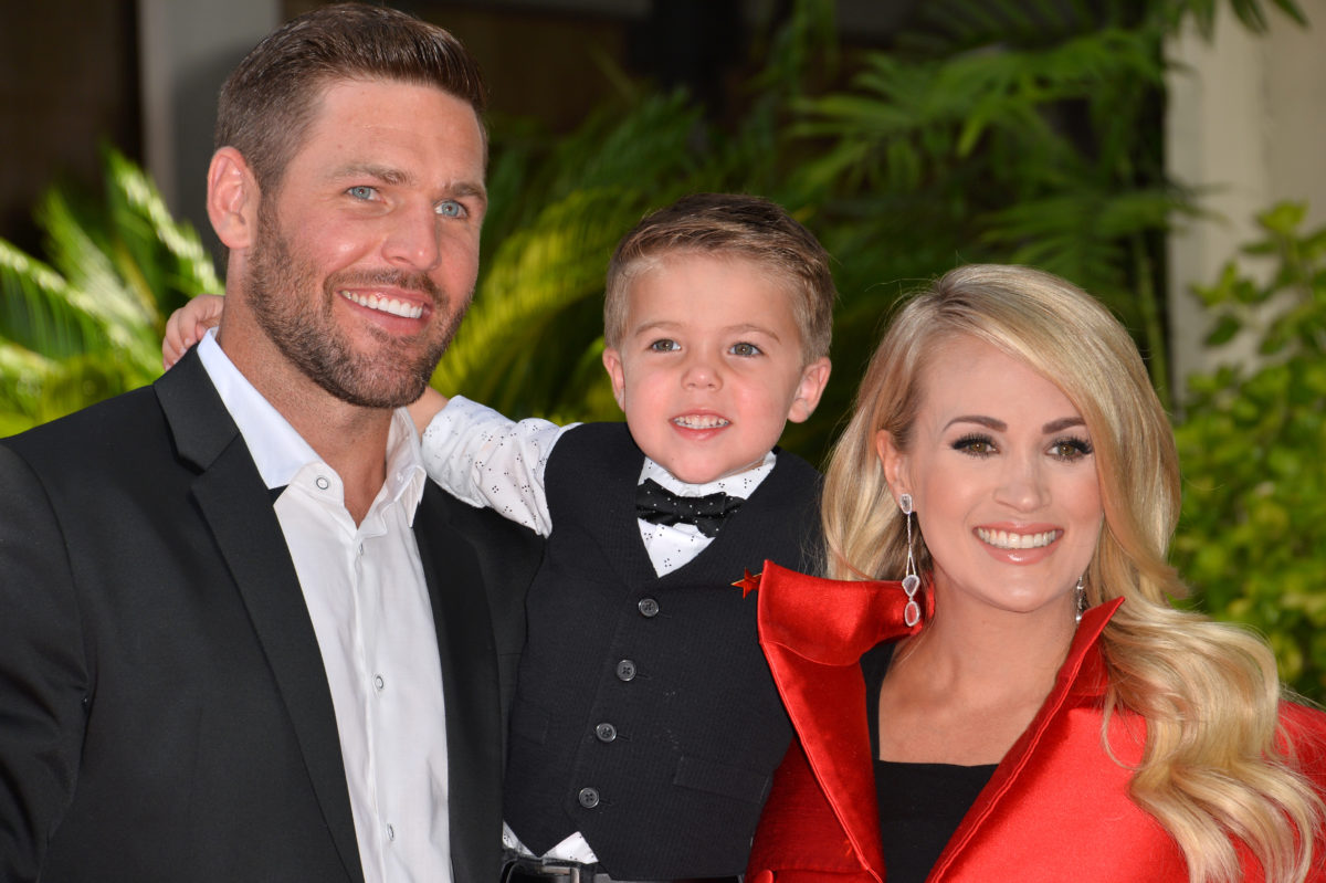 Carrie Underwood Shares Beautiful Moment With Sons During Her New Denim & Rhinestones Tour
