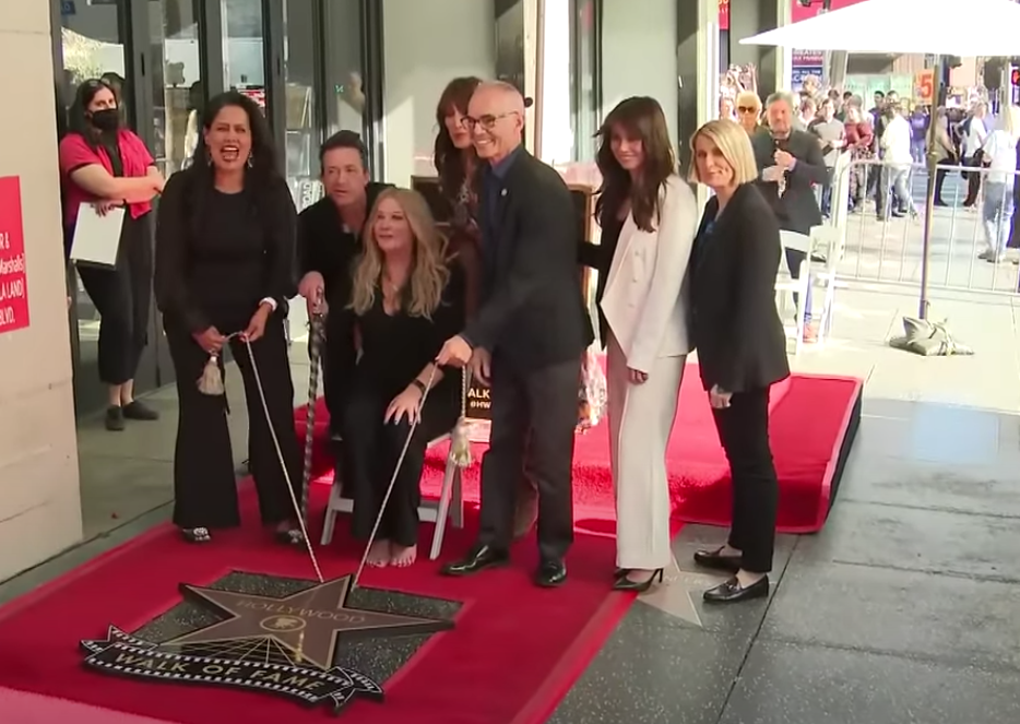 Christina Applegate Emotional and Barefoot While Receiving Star on Hollywood Walk of Fame