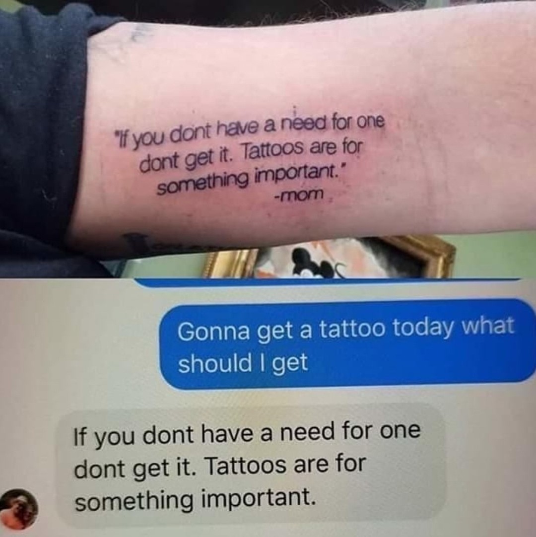 funny tattoos