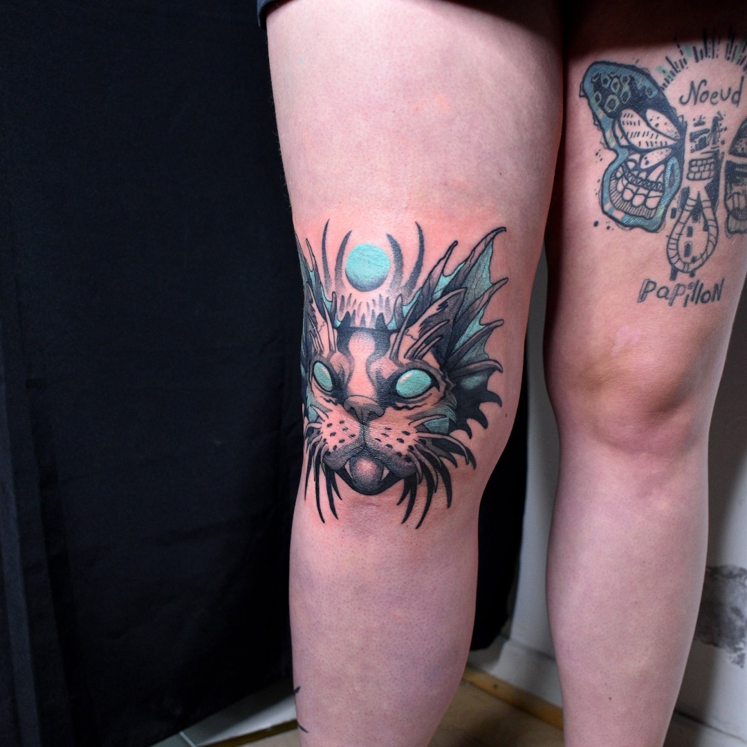Tattooed Knees