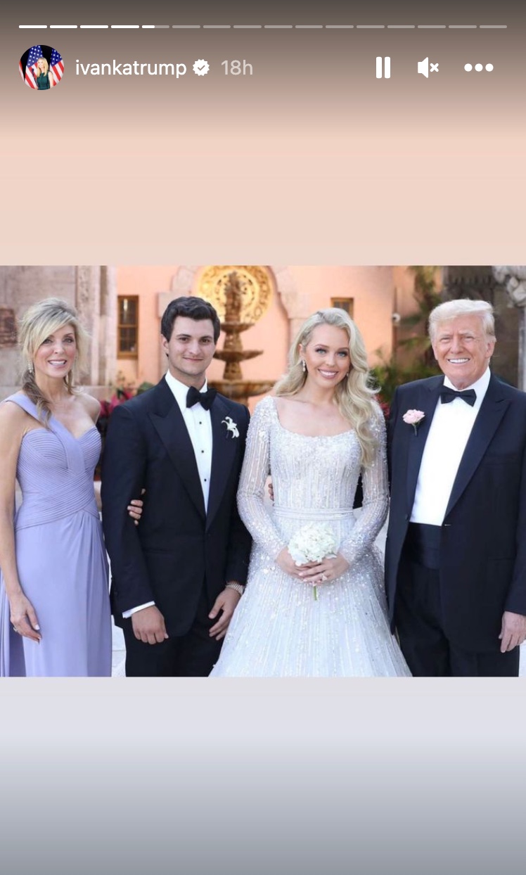 Tiffany Trump Weds Michael Boulos At Mar A Lago And People Cant Stop