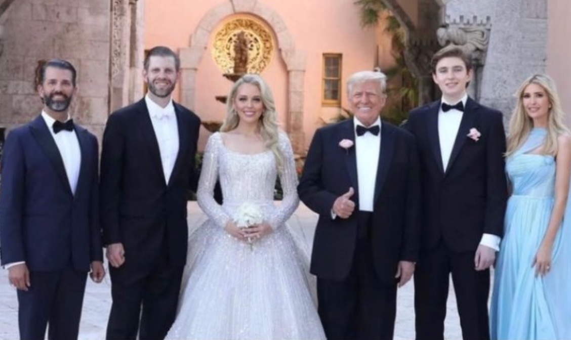 Tiffany Trump Weds Michael Boulos at Mar-a-Lago and People Can't Stop Talking About the Photos | Congratulations are in order for the Trump family. On November 12, one of Donald Trump’s middle children, his only child with ex-wife Marla Maples, Tiffany Trump got married over the weekend.
