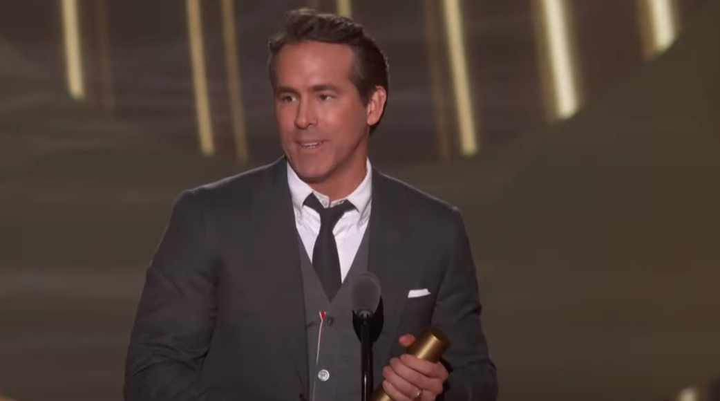 Ryan Reynolds Shares Heartfelt Tribute to Family During People’s Icon Award Speech: “Quite Literally, You’re My Heart”